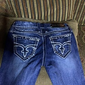 Rock Revival Dark Rinse Gently Used Woman's Jeans